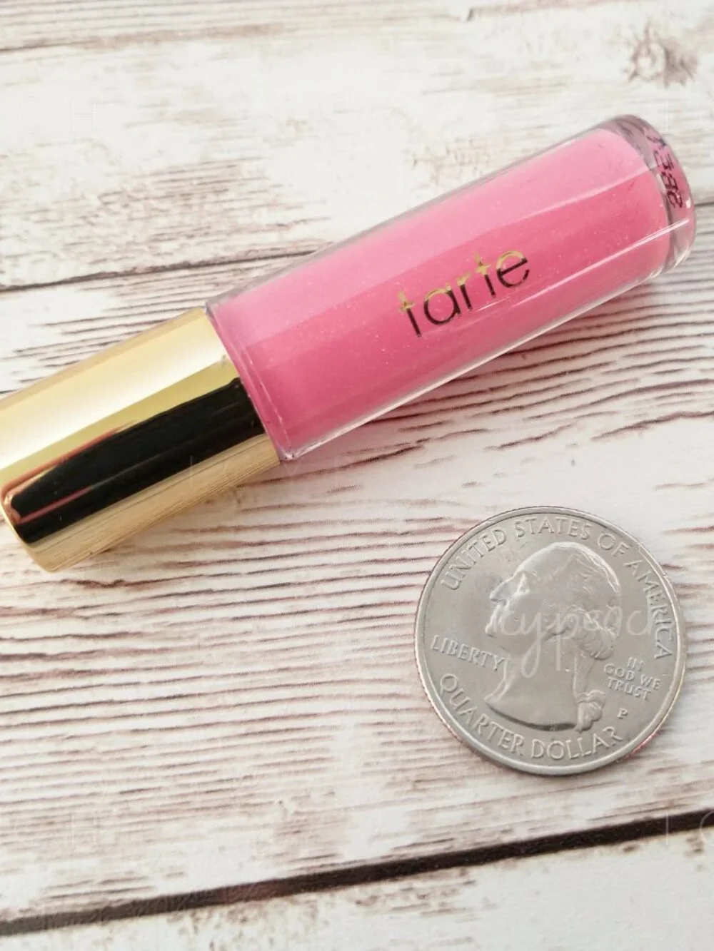 tarte Viv Maracuja Lipgloss Travel Size Limited Edition Makeup Discontinued
